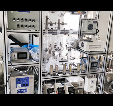 多级香蕉视频下载催化氧化膜反应器测试现场